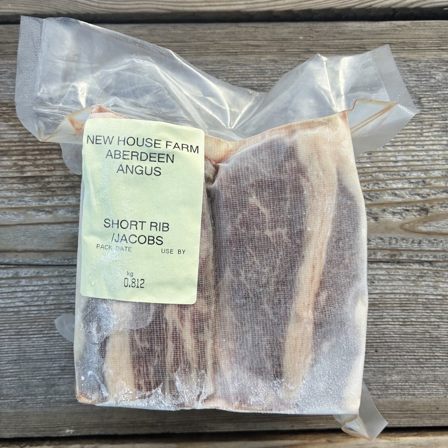 Pasture Fed Short Rib