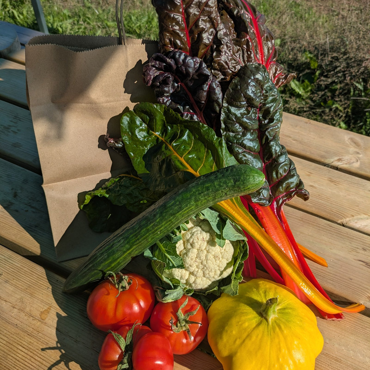 Seasonal veg bag